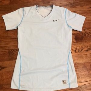 Pale blue Nike size large exercise shirt